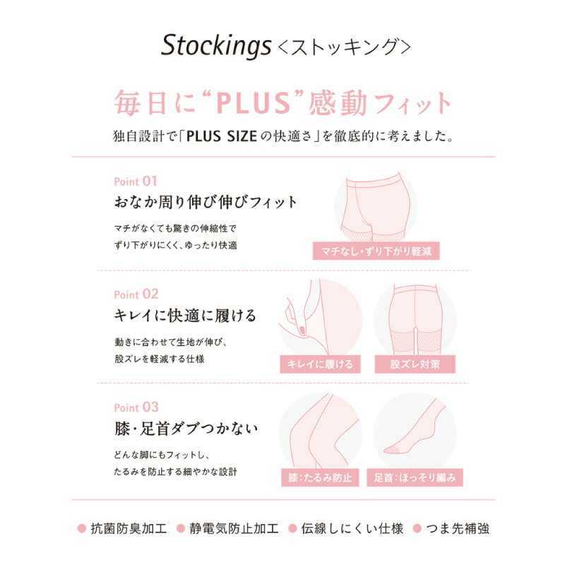 【ふるさと納税】 【フリーフィットシリーズ】ゆったりパンスト 3L-4L 5L-6L 7L-8L サイズ ブラック スイートベージュ ハニーブラウン レトロベージュ ストッキング 日用品 美容 生活用品 健康用品 健康グッズ スポーツ 旅行 トラベル 抗菌防臭加工 着圧 サムネイル2