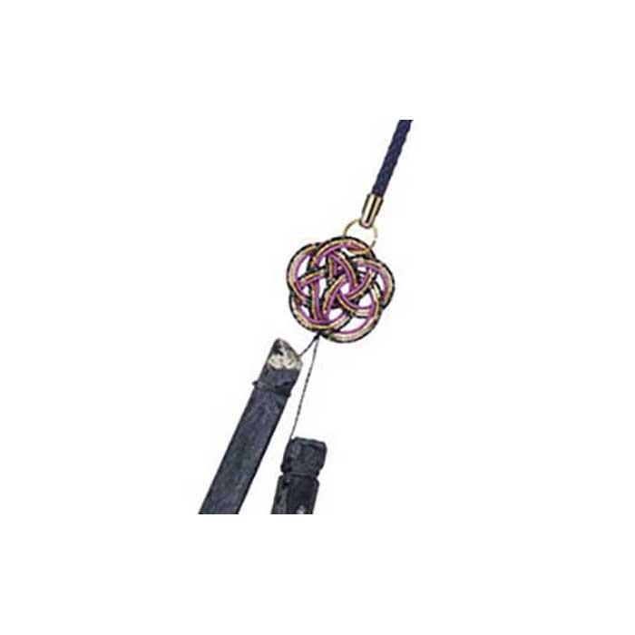 【ふるさと納税】癒しの音色 ご縁チャーム 水引付 2個セット(赤・紫) | 香川県 坂出市 香川 四国 楽天ふるさと 納税 返礼品 お礼の品 支援 天然石 チャーム 音が鳴る 雑貨 インテリア雑貨 装飾 インテリア ドア 扉 車 車内 お土産 おみやげ 吊り下げ 癒しグッズ おしゃれ サムネイル2