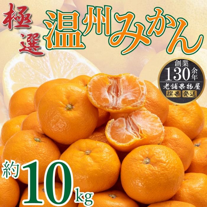 極撰！温州みかん　約10kg