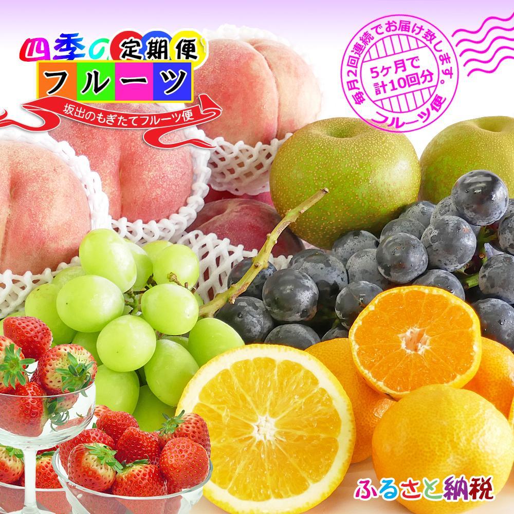 【定期便10回】創業100年 産直あきんど四季のフルーツの定期便《月2回×5ヶ月連続でお届け》 | 香川県 坂出市 香川 四国 楽天ふるさと 納税 返礼品 支援 お取り寄せグルメ 取り寄せ グルメ 食品 フルーツ 果物 くだもの フルーツ定期便 詰め合わせ 国産