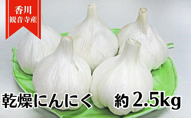 【ふるさと納税】乾燥にんにく約2.5kg 野菜 大蒜 ニンニク　 　お届け：2026年6月中旬～8月上旬 - 画像2
