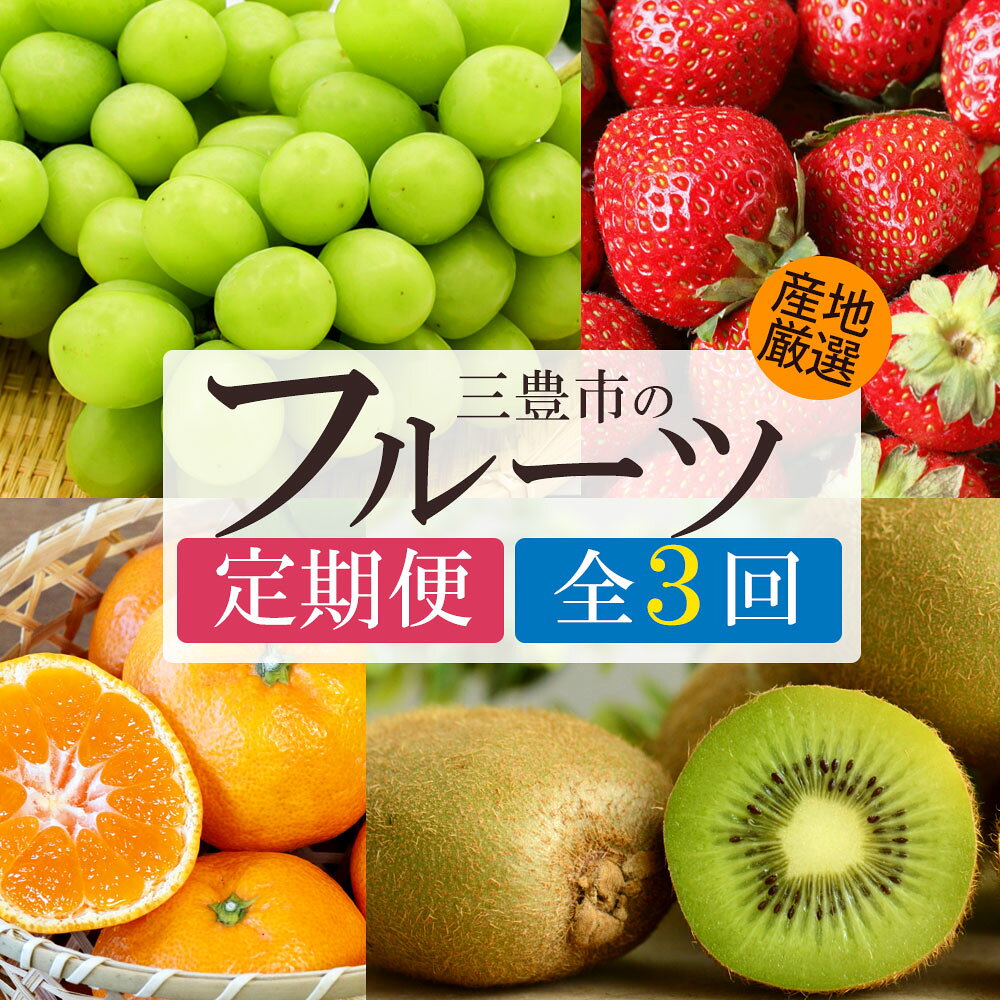 フルーツ 定期便 3回 シャインマスカットと さぬき姫・旬のフルーツ便 [ マスカット 柑橘 果物 果実 デザート スイーツ 人気 ランキング おいしい ギフト 送料無料 香川県 三豊市 ご当地 讃岐 さぬき 30,000円 台 返礼品 人気 マミィギフト ]