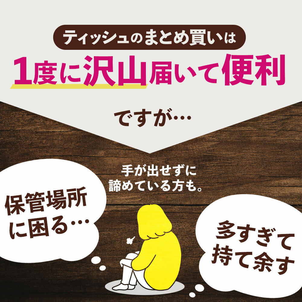 【ふるさと納税】 ティッシュ ティッシュペーパー 「 大容量 プラムファッション BOXティッシュ 選べる内容量 最大90箱 (1箱150組) 1回 or 定期便 」 [ 常備品 生活用品 まとめ買い 蛍光染料不使用 日用品 日用雑貨 日用消耗品 ] サムネイル3