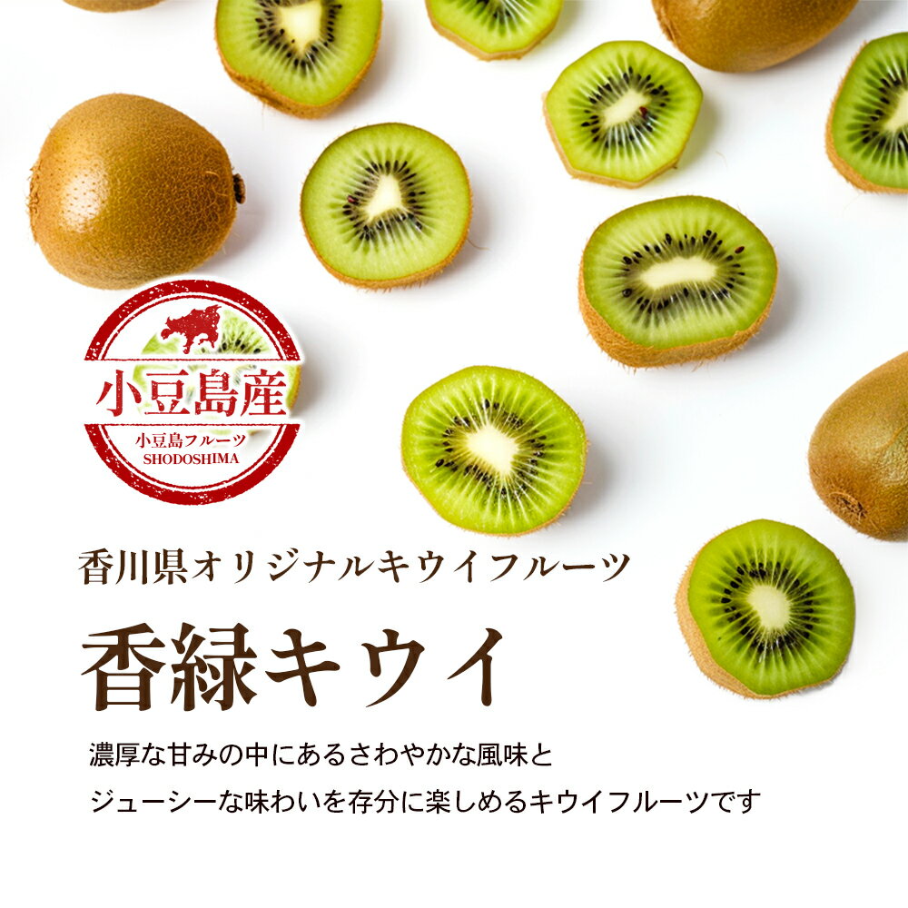 【ふるさと納税】香緑キウイ　約1.2kg　お届け：2025年11月下旬～2026年1月下旬 サムネイル3