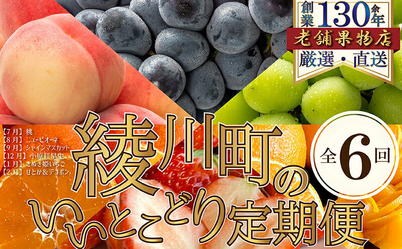 【ふるさと納税】【全6回】綾川町のいいとこどり定期便（7・8・9・12・1・2月発送） サムネイル2