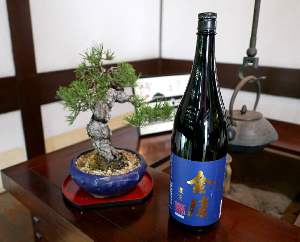 【ふるさと納税】金陵 純米吟醸 濃藍（提供：西野金陵株式会社）香川の地酒 日本酒 オオセト 金陵 純米酒 純米吟醸 サムネイル2