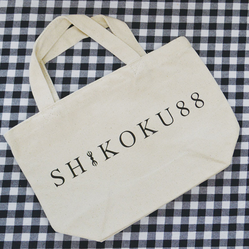 【四国88ヶ所霊場】お遍路トートバッグ小 SHIKOKU☆お遍路参り☆第77番道隆寺☆道隆寺☆キャンパストート☆ビッグサイズ☆コンパクトサイズ☆株式会社 サンエイ
