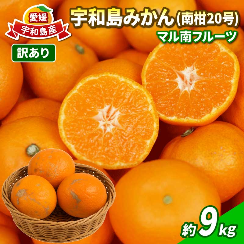 蜜柑 わけあり みかん 南柑20号 9kg マル南フルーツ 先行予約 訳あり 訳アリ 訳あり品 温州 温州みかん うんしゅう ミカン 温州蜜柑 愛媛みかん 愛媛ミカン mikan 果物 くだもの フルーツ 柑橘 南柑 20号 産地直送 数量限定 国産 愛媛 宇和島 B010-106018