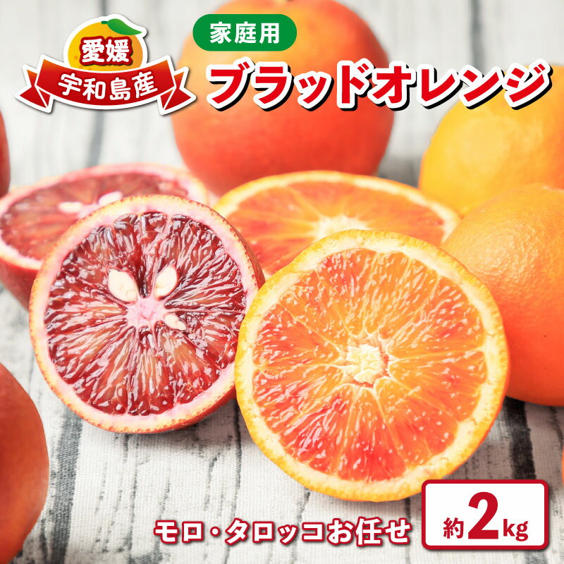 ブラッドオレンジ モロ タロッコ 品種 お任せ 2kg 家庭用 フレッシュつちやま ブラッド オレンジ 果物 くだもの フルーツ 柑橘 みかん 愛媛みかん 愛媛蜜柑 愛媛ミカン 愛媛県産 吉田みかん みかん 蜜柑 産地直送 数量限定 国産 愛媛 宇和島 B010-096010