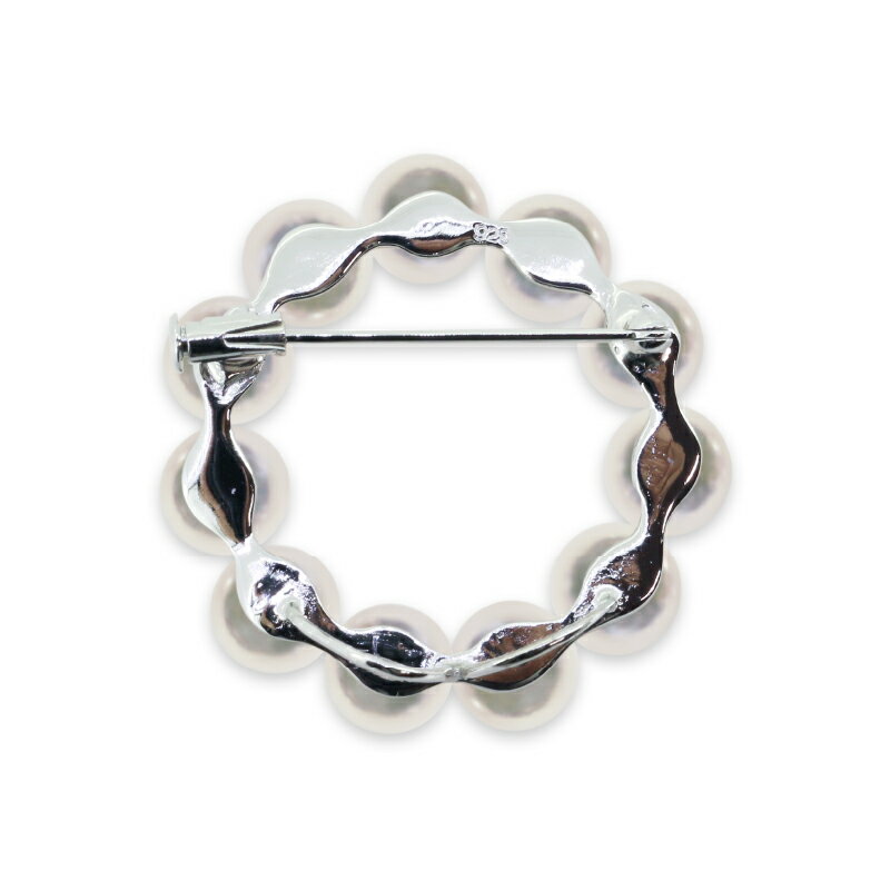 【ふるさと納税】 アコヤ真珠 ブローチ 7.5mm 11珠 天成真珠 アクセサリー ファッション ジュエリー akoya 本真珠 真珠 パール 高級 プレゼント 贈り物 贈答品 お祝い 誕生日 成人式 卒業祝 就職祝い 記念日 特産品 国産 愛媛 宇和島 A350-114018 サムネイル3