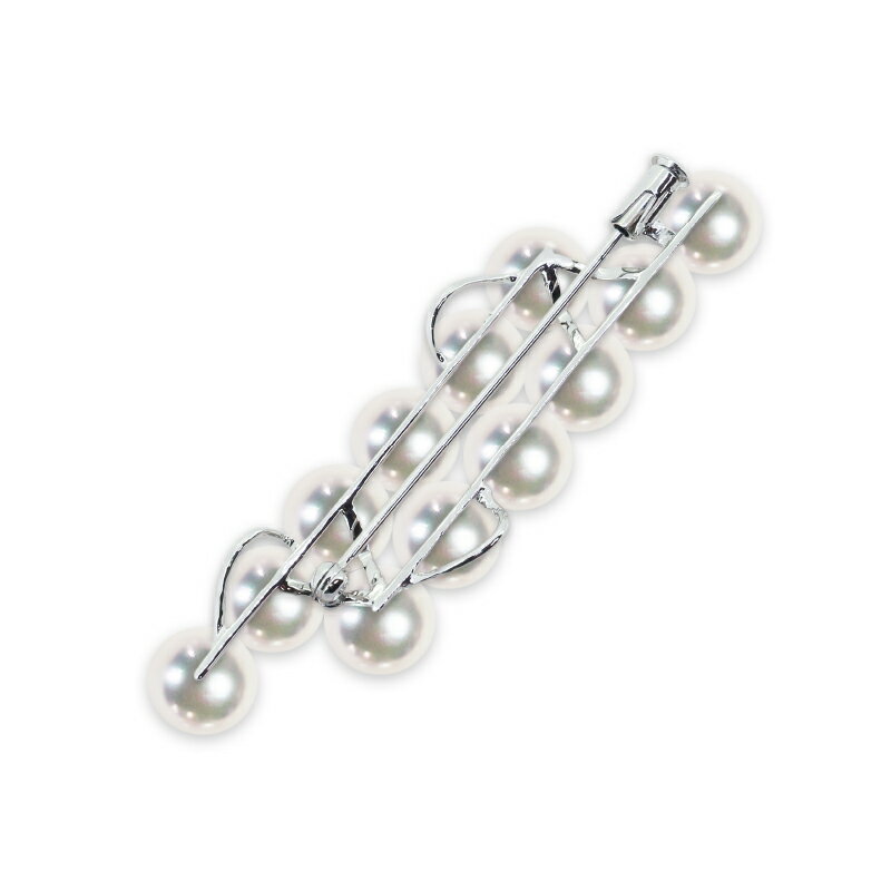 【ふるさと納税】 アコヤ真珠 ブローチ 7.5mm 12珠 天成真珠 アクセサリー ファッション akoya 本真珠 真珠 パール 越し物 高級 プレゼント 贈り物 贈答品 贈答用 お祝い 誕生日 成人式 卒業祝 就職祝い 記念日 クリスマス 特産品 国産 愛媛 宇和島 A375-114016 サムネイル3
