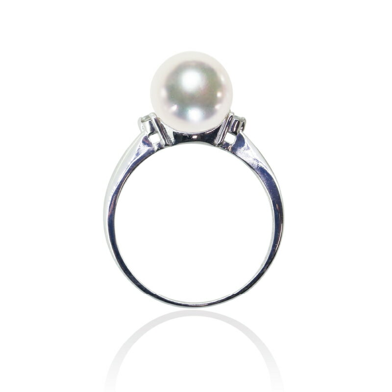 【ふるさと納税】 アコヤ真珠 リング 8.5mm 天成真珠 アクセサリー ファッション リング 指輪 ジュエリー akoya 本真珠 真珠 パール 越し物 高級 プレゼント 贈り物 贈答品 贈答用 お祝い 誕生日 成人式 卒業祝 就職祝い 記念日 特産品 国産 愛媛 宇和島 A530-114020 サムネイル3