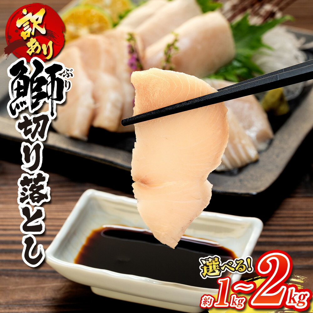 訳あり ブリ 切り落とし 約1kg~2kgセット(250g×4~8P) 選べる 内容量 南予ビージョイ わけあり 訳アリ 訳あり品 切落し 鰤 ぶり 養殖 刺身 お刺身 漬け丼 海鮮丼 ぶりしゃぶ 冷凍 人気 大容量 お取り寄せ 送料無料 国産 愛媛 宇和島