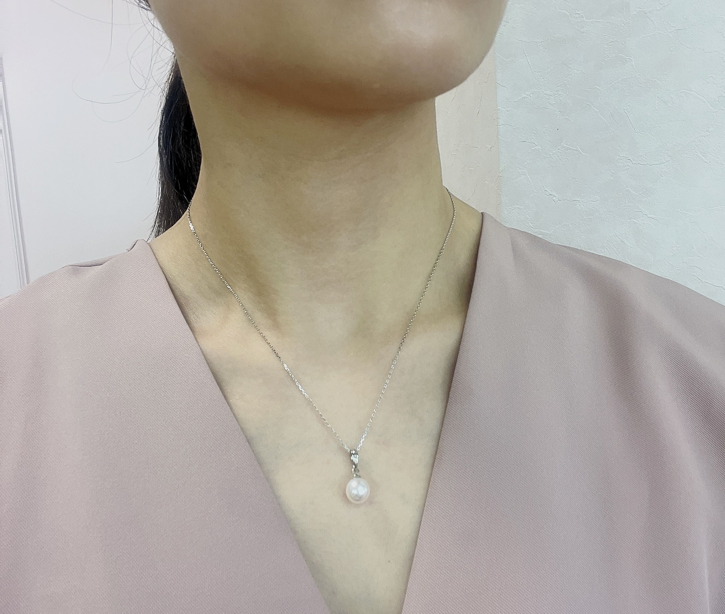 【ふるさと納税】 真珠 ペンダント 7.5-8.0mm 真珠会館 ネックレス パール 一粒 アクセサリー アコヤ真珠 ファッション フォーマル カジュアル 冠婚葬祭 慶事 結婚式 卒業式 入学式 お祝い ギフト 贈り物 人気 特産品 国産 愛媛 宇和島 A066-001003 サムネイル2