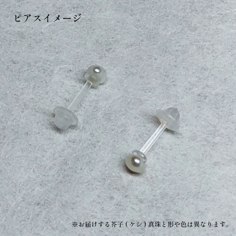 【ふるさと納税】 パール あこや 芥子 真珠 選べる ピアス or イヤリング 3 ～ 5 mm 暁工房 アコヤ真珠 芥子真珠 けし真珠 けし ケシ akoya 希少 ファッション カジュアル 冠婚葬祭 慶事 弔事 結婚式 卒業式 入学式 お祝い ギフト 贈り物 人気 特産品 国産 愛媛 宇和島 サムネイル3