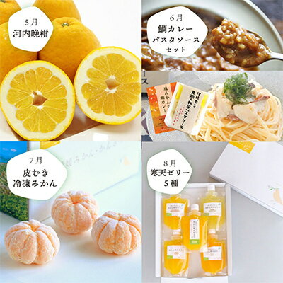 【ふるさと納税】【発送月固定定期便】食べ切り少量サイズ 愛媛の人気品種!柑橘定期便(秀品)全12回【H25-156】【配送不可地域：離島】【4012890】 サムネイル3