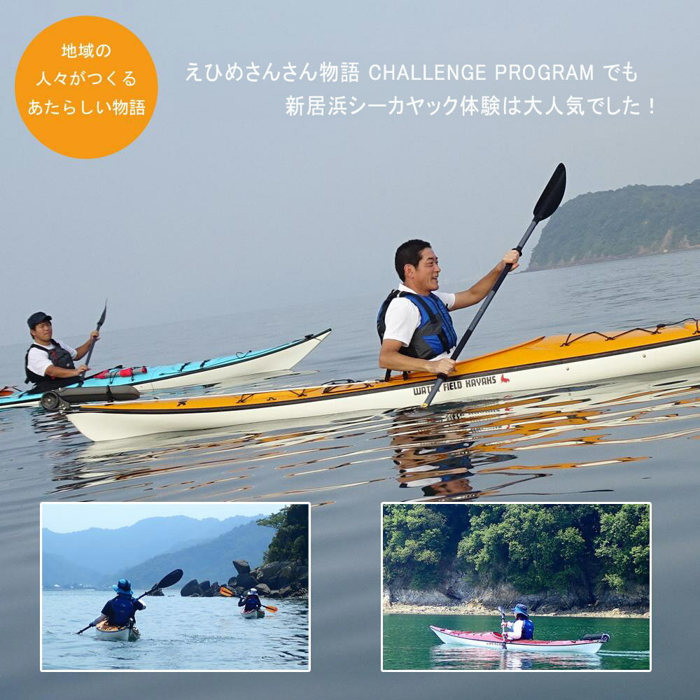 【ふるさと納税】 ファミリー向け　新居大島シットオントップカヤック体験　1/2DAY（大人1名） サムネイル3