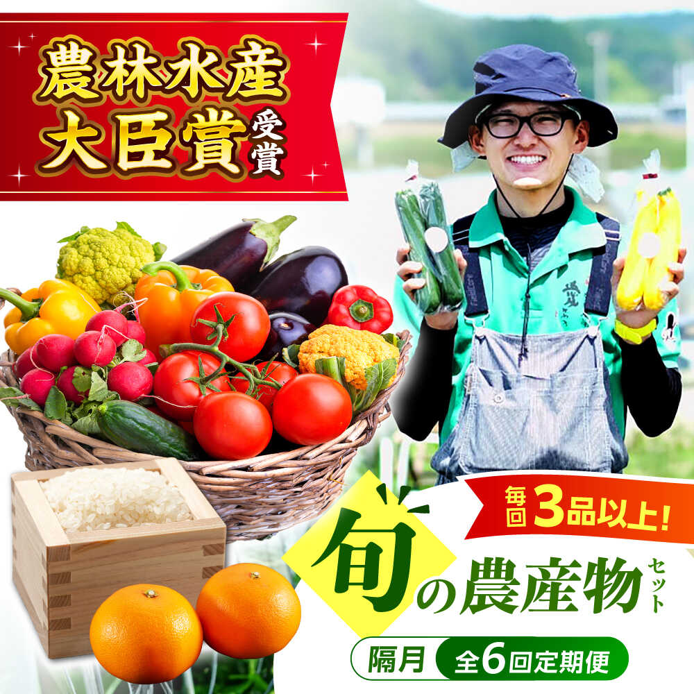 【全6回定期便】 旬の 野菜 定期便 | 人気 おすすめ ランキング おいしい 新鮮 セット 果物 詰め合わせ 野菜セット おまかせ 国産 愛媛県産 季節の野菜 健康 ヘルシー 採れたて 大洲市/大洲市青年農業者協議会[AGBL001] 60000 60000円 以上 大洲市