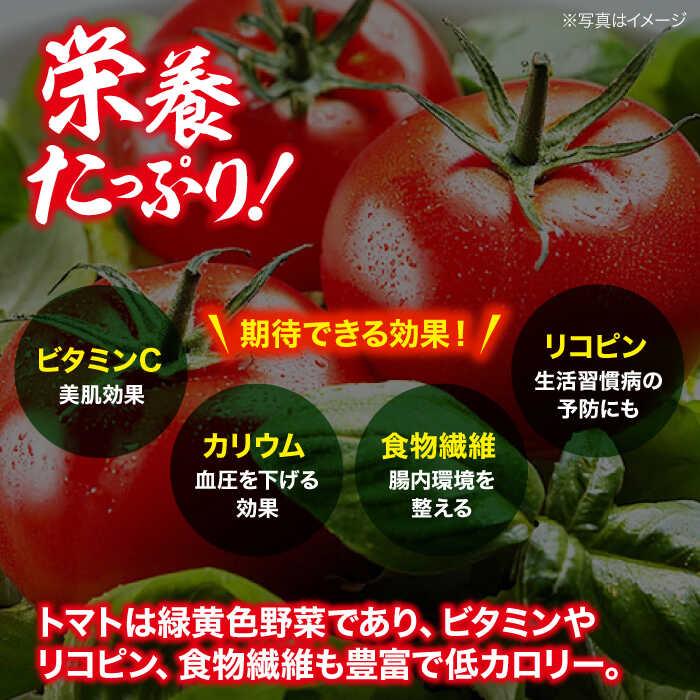 【ふるさと納税】トマト 【先行予約】【4月下旬から順次発送】 桃太郎 12から15玉 約2.3kg おすすめ 国産 サラダ 料理用 春野菜 やさい 桃太郎とまと 栄養 愛媛県 送料無料 大洲市/梶原農園 とまと 大玉トマト 野菜 リコピン 人気[AGCX003] 野菜 - 画像3