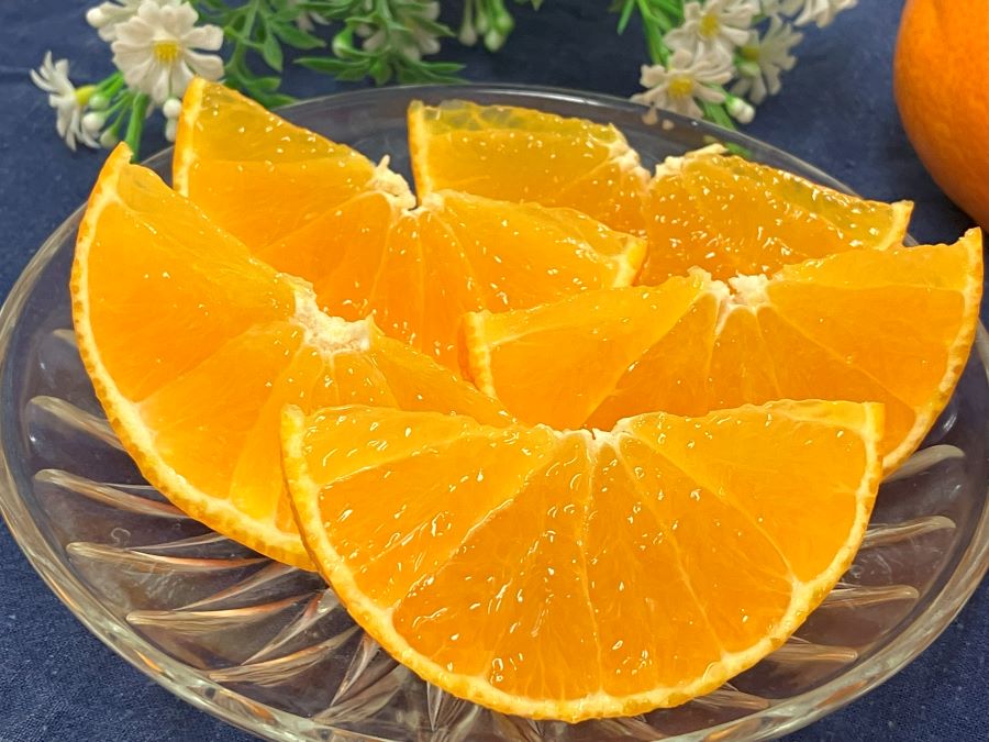 【ふるさと納税】みかん 愛媛 愛果28号（ハウス栽培）5kg 紅まどんなと同一品種 家庭用 サイズミックス 【2026年12月中旬から順次発送予定】 人気 数量限定 柑橘 伊予市｜B40 - 画像2