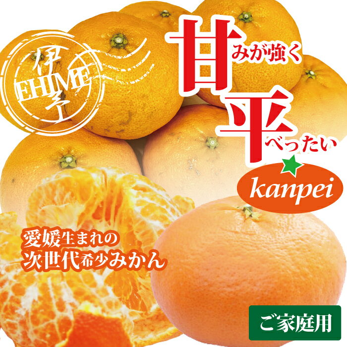 【ふるさと納税】訳あり 甘平 家庭用 みかん 愛媛 約2kg 人気 サイズミックス 柑橘 伊予市｜B234 サムネイル2