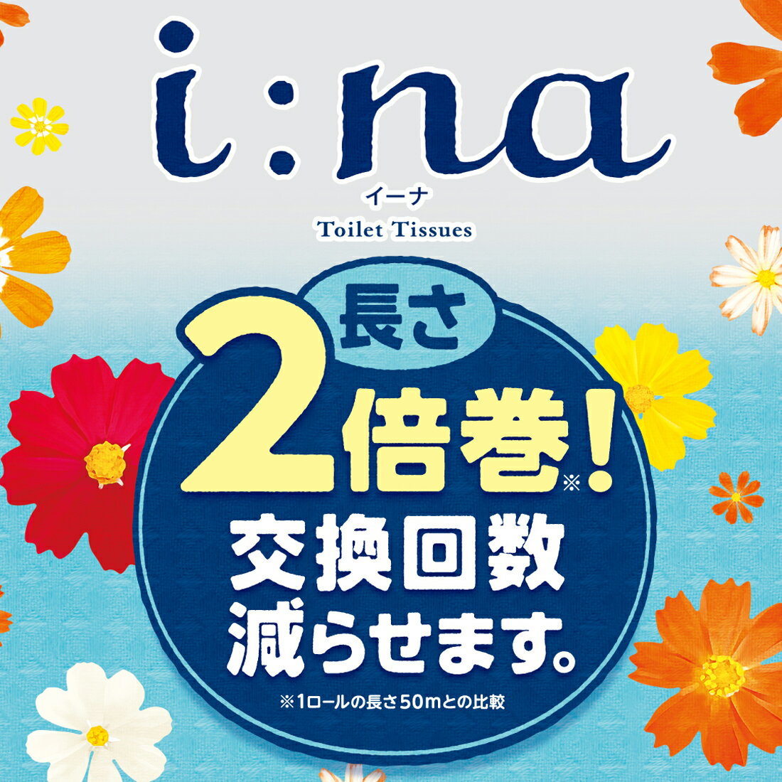 【ふるさと納税】 エリエール トイレットペーパー シングル トイレ 2倍巻き 72ロール × 6パック フローラル 香り付き i:na イーナ 大容量 日用品 消耗品 ランキング 備蓄 防災 生活用品 ふるさと納税 送料無料 愛媛県 四国中央市 サムネイル2