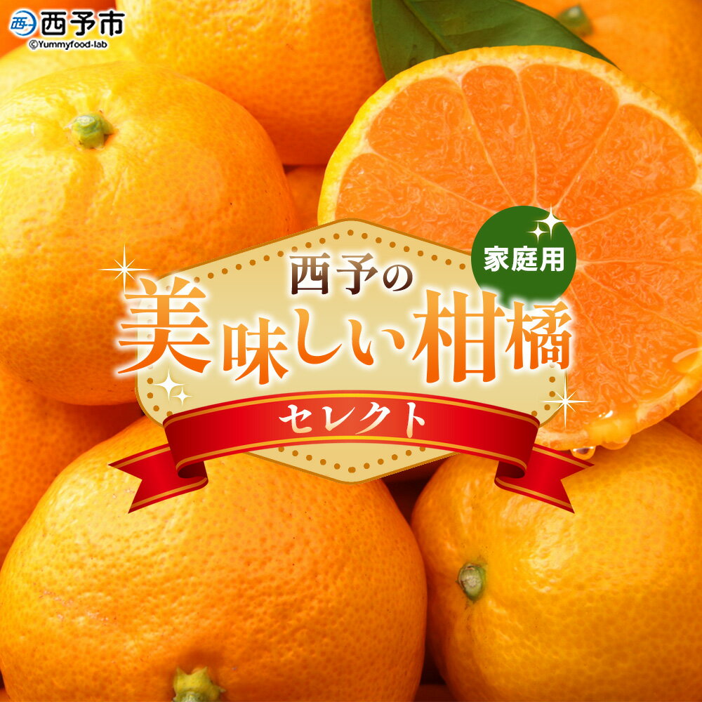 ＜西予の美味しい柑橘セレクト（ご家庭用）＞ 発送時期が選べる 果物 くだもの フルーツ 蜜柑 みかん ミカン 柑橘 ご家庭用 温州みかん 食べて応援 国産 愛媛県産 特産品 西予みかん倶楽部 愛媛県 西予市【常温】