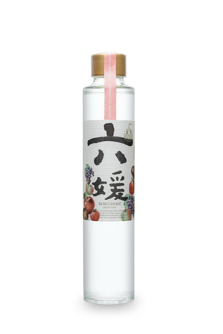 【ふるさと納税】水口酒造 道後ジン「六媛」200ml サムネイル2