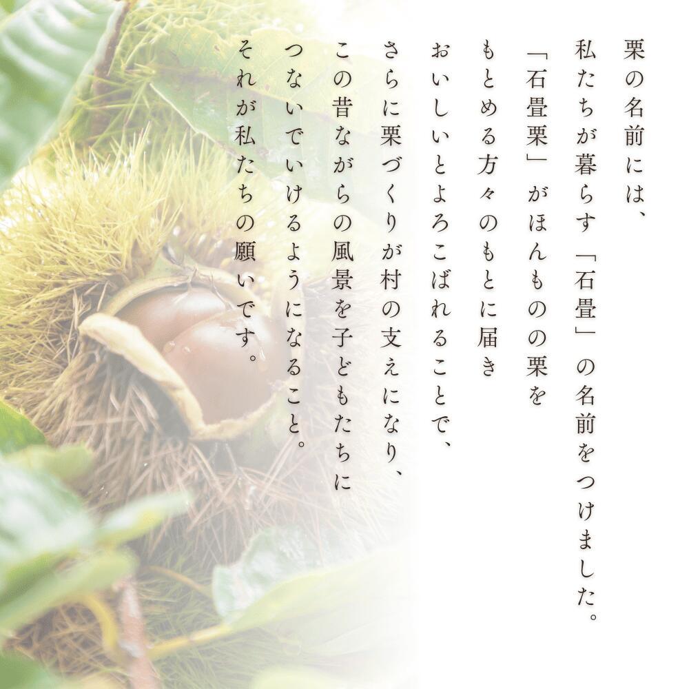 【ふるさと納税】完熟石畳栗　焼き栗（700g 3Lサイズ） | 栗 焼き栗 熟成 栗 愛媛県 栗 大人気 栗 美味しい 栗 完熟栗 人気栗 美味しい 焼き栗 愛媛県栗 栗 マロン 美味しいマロン 栗 焼き栗 食品 加工食品 人気 おすすめ 送料無料 サムネイル2