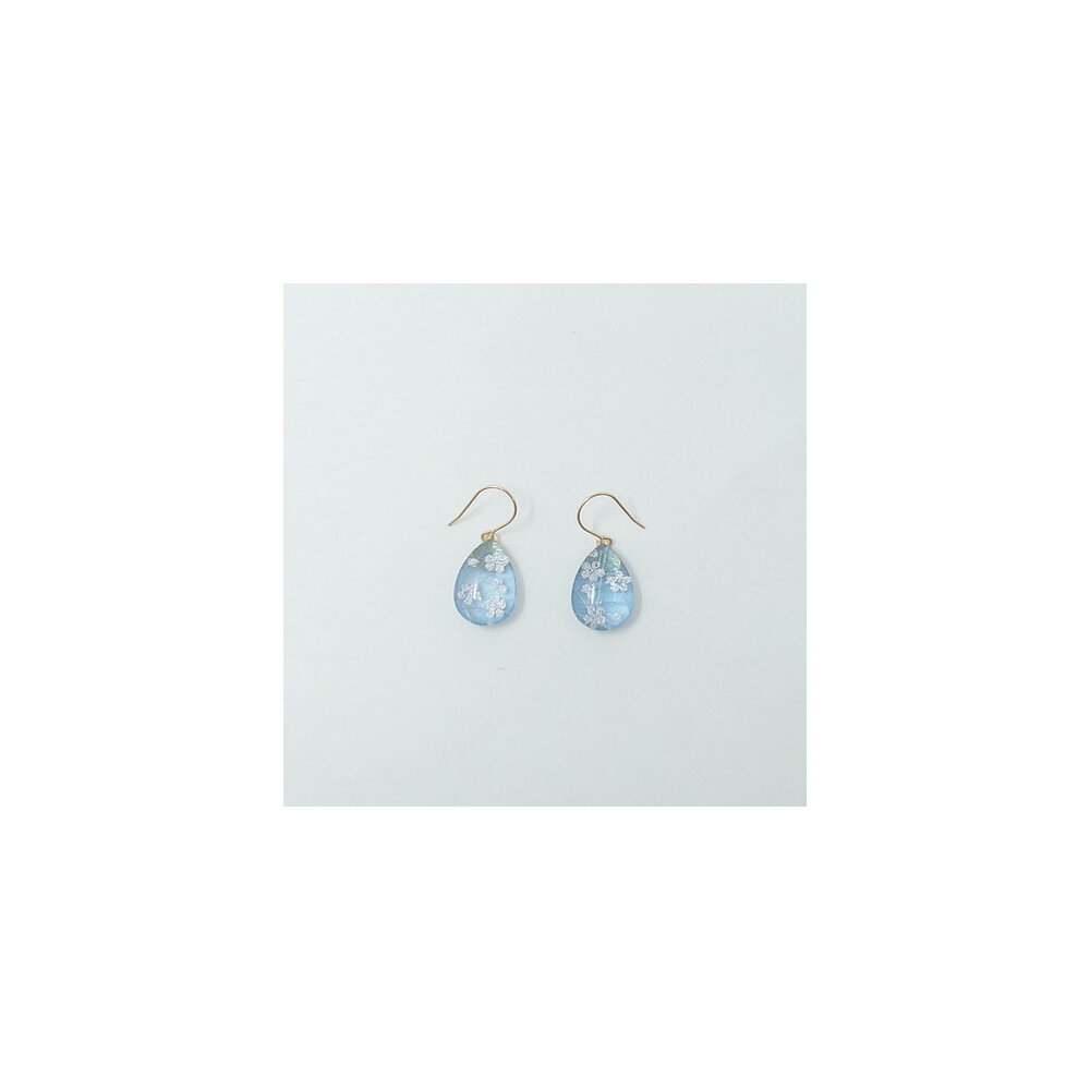 【ふるさと納税】IKAZAKI WASHI JEWERLY しずくピアス【カラー選択可】 サムネイル3