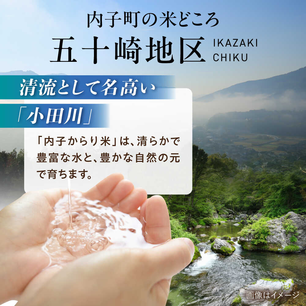 【ふるさと納税】内子からり米 令和7年産ヒノヒカリ 5kg（精米5kg×1袋）／ お米 こめ 白米 精米 食品 令和7年度 ヒノヒカリ 送料無料【株式会社内子フレッシュパークからり】[BKAD092] - 画像3