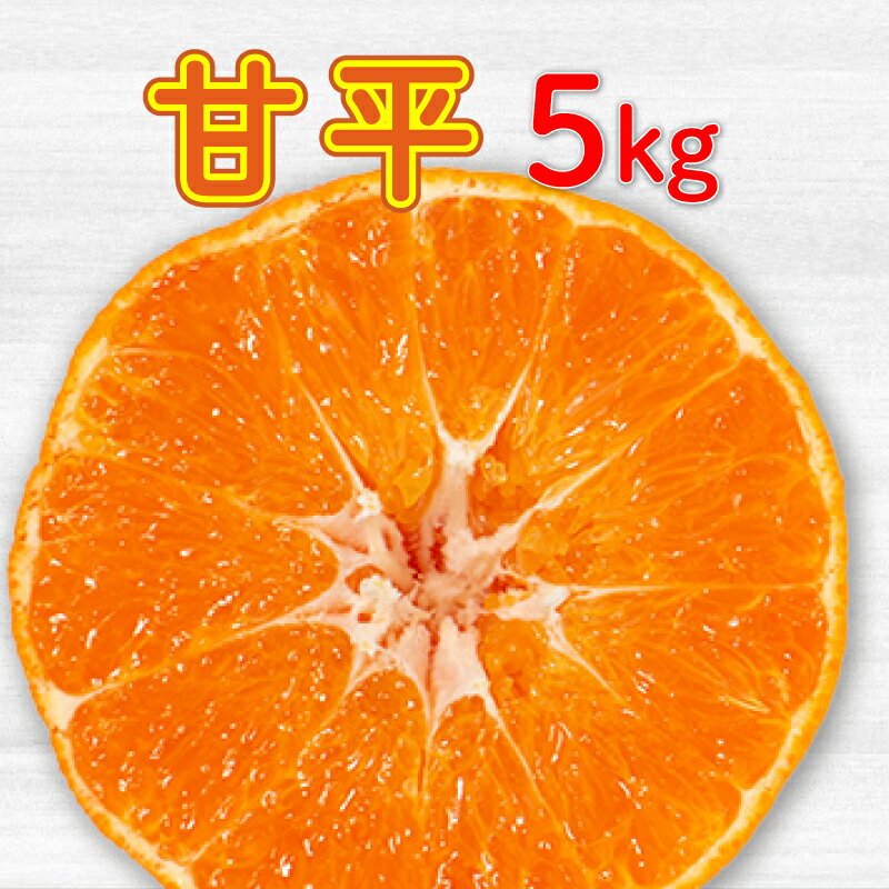【数量限定】 先行予約 甘平5kg 精品 家庭用 みかん 蜜柑 甘平 ポンカン 高級 紅まどんな せとか 人気 ブランド 柑橘 果物 フルーツ ギフト 贈り物 プレゼント お取り寄せ 産地直送 農家直送 国産 特産品 中山農園 愛媛県 愛南町