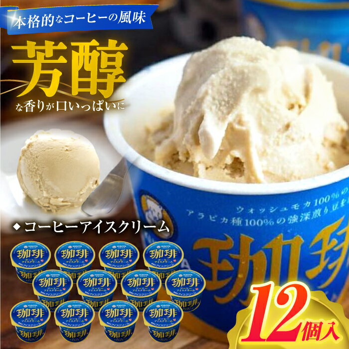 コーヒーアイスクリーム 12個入| 久保田食品【グレイジア株式会社】[ATAC227]