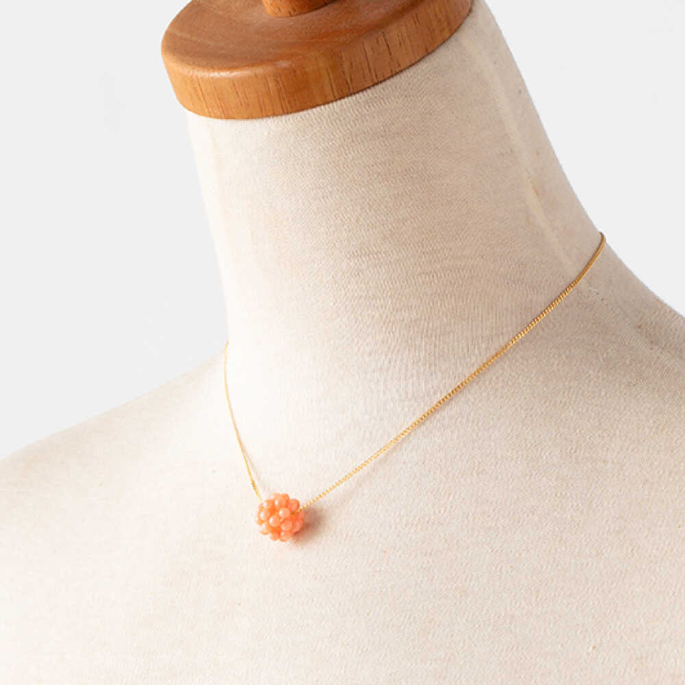 【ふるさと納税】ピンク珊瑚 ペンダント 【有限会社米沢サンゴ店】[ATCX008] サムネイル3