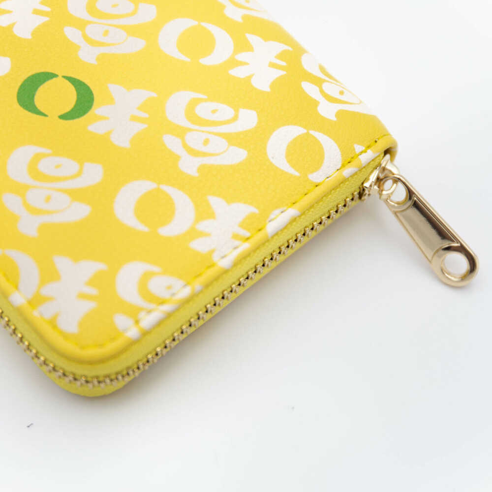 【ふるさと納税】高知の財布 文旦カラー / 高知 ブランド 財布 長財布 合成皮革 革 文旦 アパレル ビジネス 贈り物 プレゼント ご当地 【株式会社ブランド高知】[ATDW005] サムネイル2