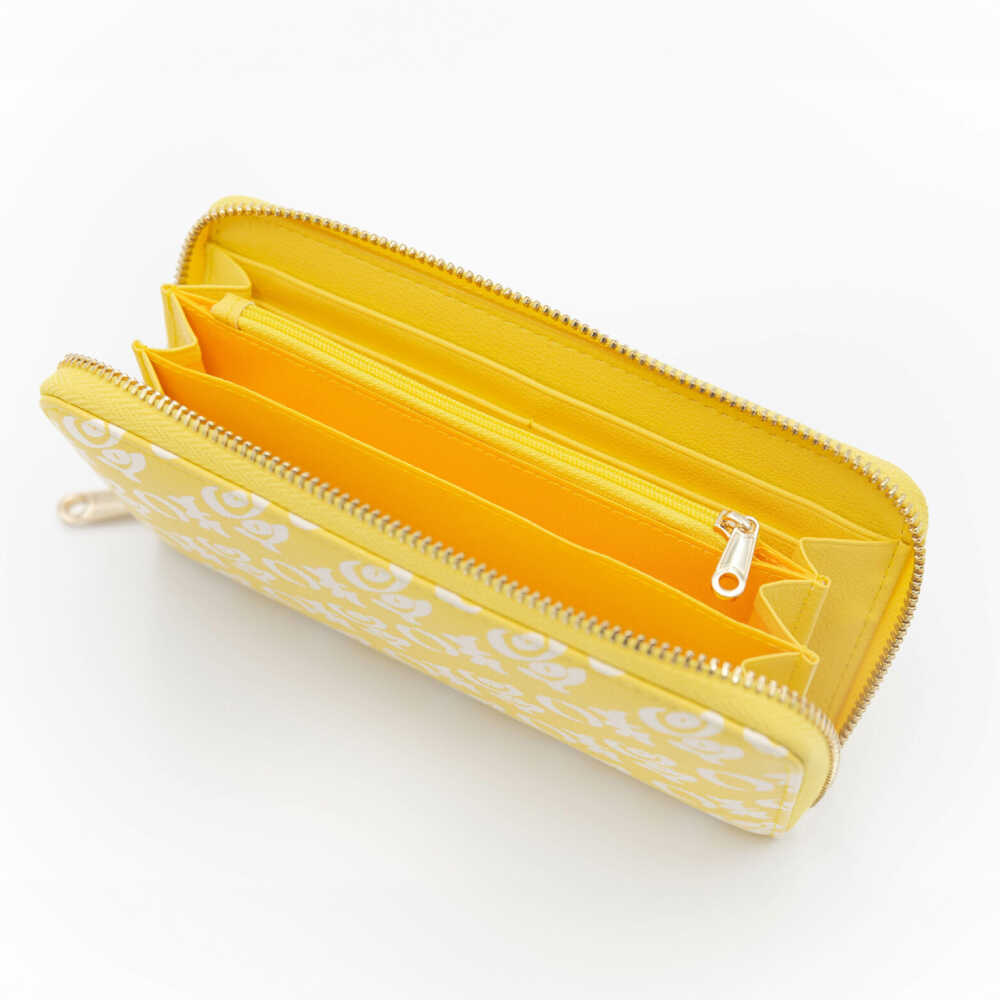 【ふるさと納税】高知の財布 文旦カラー / 高知 ブランド 財布 長財布 合成皮革 革 文旦 アパレル ビジネス 贈り物 プレゼント ご当地 【株式会社ブランド高知】[ATDW005] サムネイル3