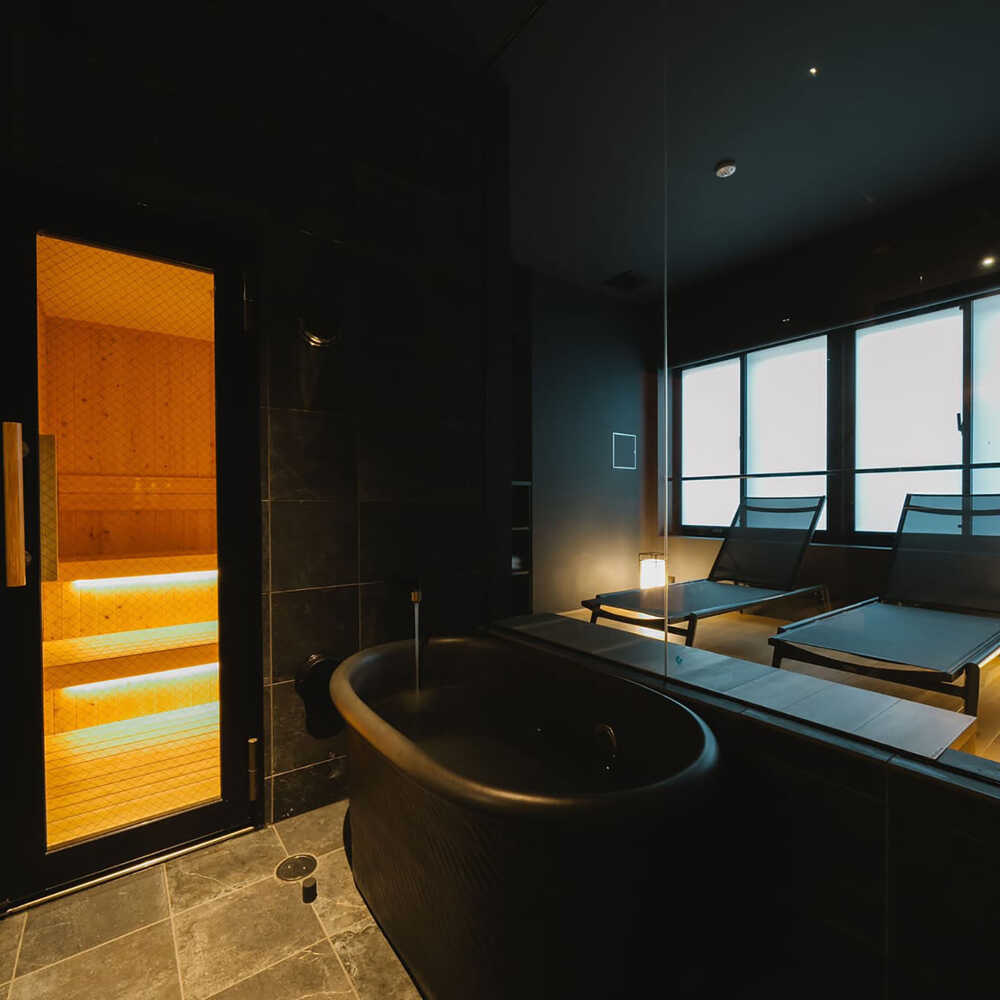 【ふるさと納税】hotel nansui　宿泊券　2名1泊 Premium Sauna Suite/2食付き【港屋マネジメント株式会社】[ATGX002] サムネイル3