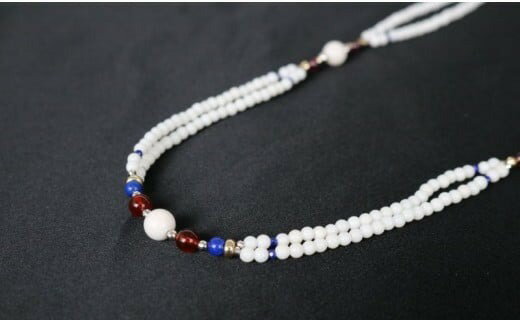 白珊瑚のデザインネックレス | アクセサリー ネックレス ジュエリー 珊瑚 赤珊瑚 宝石 サンゴ プレゼント クリスマス バレンタイン カジュアル レディース 贈答用 人気 高価 高級 おすすめ ふるさと納税サンゴ ふるさと納税ネックレス 高知県 室戸市