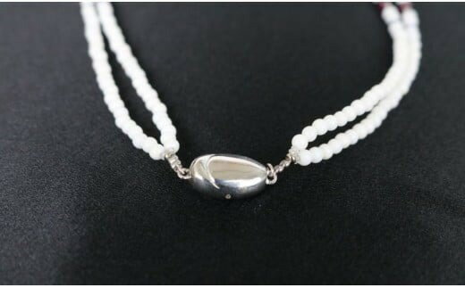 【ふるさと納税】 白珊瑚のデザインネックレス | アクセサリー ネックレス ジュエリー 珊瑚 赤珊瑚 宝石 サンゴ プレゼント クリスマス バレンタイン カジュアル レディース 贈答用 人気 高価 高級 おすすめ ふるさと納税サンゴ ふるさと納税ネックレス 高知県 室戸市 サムネイル3