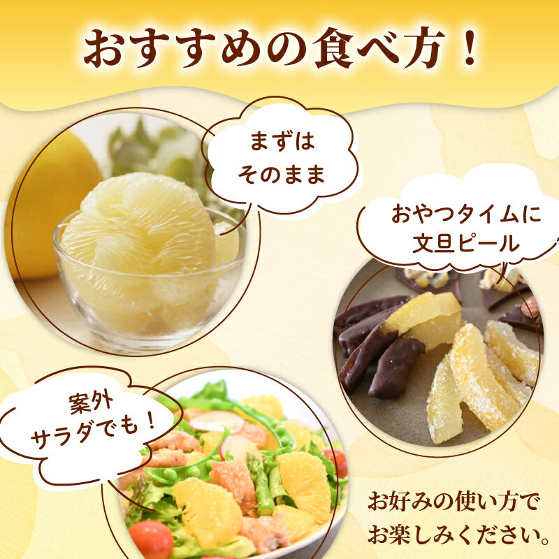 【ふるさと納税】 先行予約 訳あり 土佐文旦 選べる サイズ 5kg 10kg わけあり 果物 フルーツ 産地直送 国産 柑橘 文旦 ぶんたん 土佐ぶんたん 小玉 大玉 家庭用 高知県 安芸市 敬老の日 母の日 父の日 ※2月〜4月頃配送予定 サムネイル3