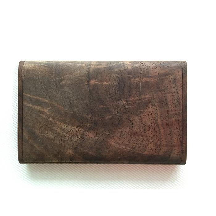 -名入れなし-天然素材を精密加工 名刺入れ ウォールナット 名刺入れ 雑貨 小物 ファッション 人気 おすすめ 送料無料