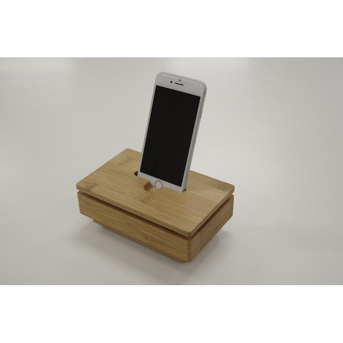 【ふるさと納税】 iPhone用無電源スピーカーTRIO 竹 積層材 スピーカー 雑貨 ファッション 人気 おすすめ 送料無料 サムネイル3