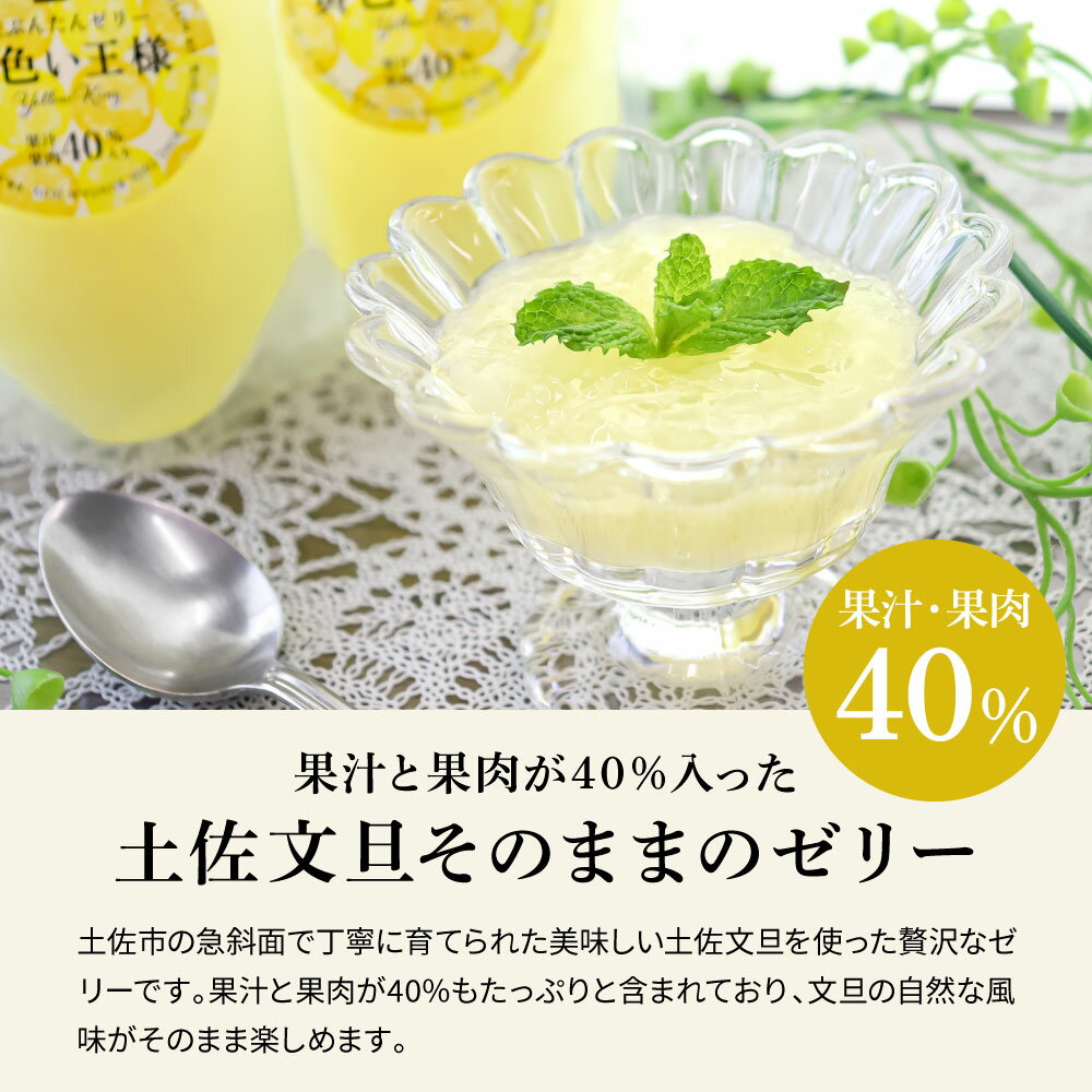 【ふるさと納税】土佐文旦ゼリー まるごとぶんたん 5〜10本セット〈選べる内容量〉 ぜりー ブンタン ぶんたん フルーツ 果物 柑橘 みかん お菓子 おかし おやつ デザート おいしい 爽やか シャーベット お取り寄せ 高知県 土佐市 こうち 返礼品【土佐文旦産直組合】[BQAH003] - 画像2