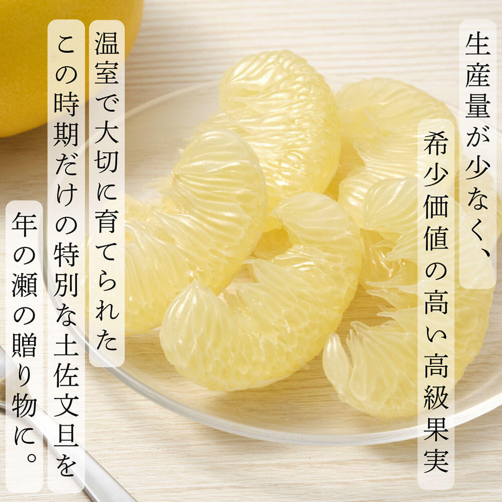 【ふるさと納税】温室土佐文旦 3kg 7玉入り Lサイズ ぶんたん ブンタン 3キロ 小玉 フルーツ 柑橘 みかん 果物 くだもの 柑橘類 文旦 デザート お取り寄せ おいしい 土佐文旦の藤岡 食品 国産 常温 配送 故郷納税 ふるさとのうぜい 返礼品 高知県 土佐市 15000円 サムネイル3