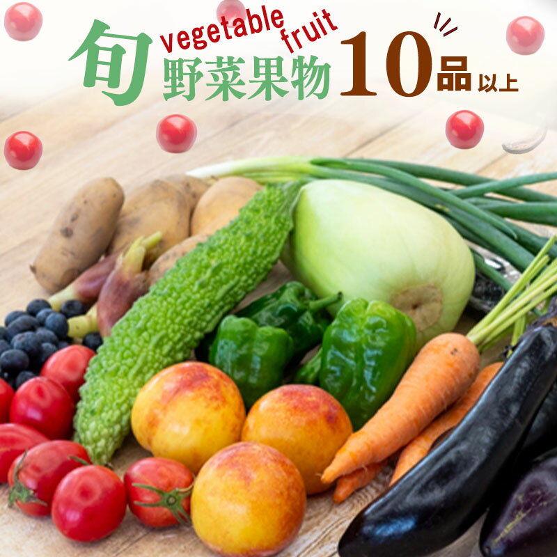 野菜 ・ 果物 10 ～ 13 種類 セット | 季節 旬 野菜 詰め合せ 国産 季節 旬 おまかせ 産地直送 春野菜 夏野菜 秋野菜 きのこ 葉物 果物 果菜 根菜 冷蔵 野菜室 食 栄養食 加工品 季節限定 山菜 ブロッコリー たまねぎ サラダ トマト 高知県 須崎市 ME001_x