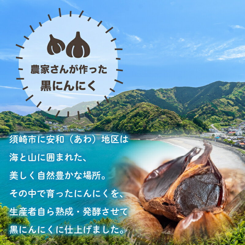 【ふるさと納税】 訳あり 黒にんにく150～500g あわ地区 野菜 高知 須崎 サムネイル2