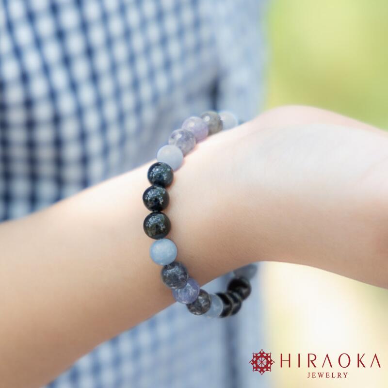 【ふるさと納税】 ビジネス運UPパワーストーンブレスレット(仕事01)・8mm玉 HJ008 サムネイル3