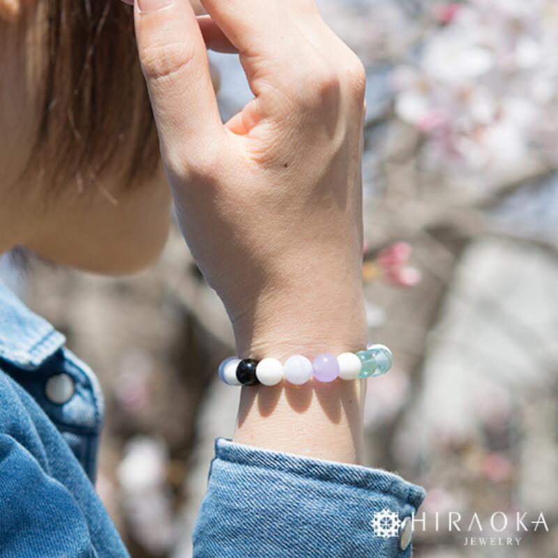 【ふるさと納税】 面倒な人間関係で悩まないための対人運パワーストーンブレスレット(対人03)・8mm玉 HJ018 サムネイル2