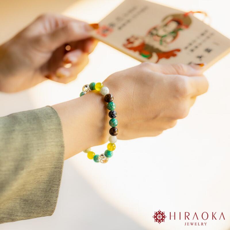 【ふるさと納税】 パワーストーン ブレスレット 6mm 玉 石 合格祈願 合格運 成功運 ブロンザイト アマゾナイト オブシディアン 縁起石 金彫りクォーツ 水晶 オリーブクォーツ ジェイド グリーン イエロー 高知県 須崎市 サムネイル2