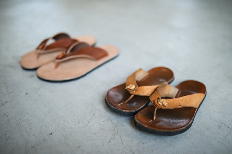 【ふるさと納税】 本格牛革 サンダル 黒 22.0cm-27.5cm レザー フットウェア シューズ 靴 メンズ レディース ユニセックス 革製品 レザークラフト 履きやすい 歩きやすい 快適 オールシーズン カジュアル 普段履き 外出 散歩 通勤 通学 宿毛市 高知県 60000円 サムネイル3